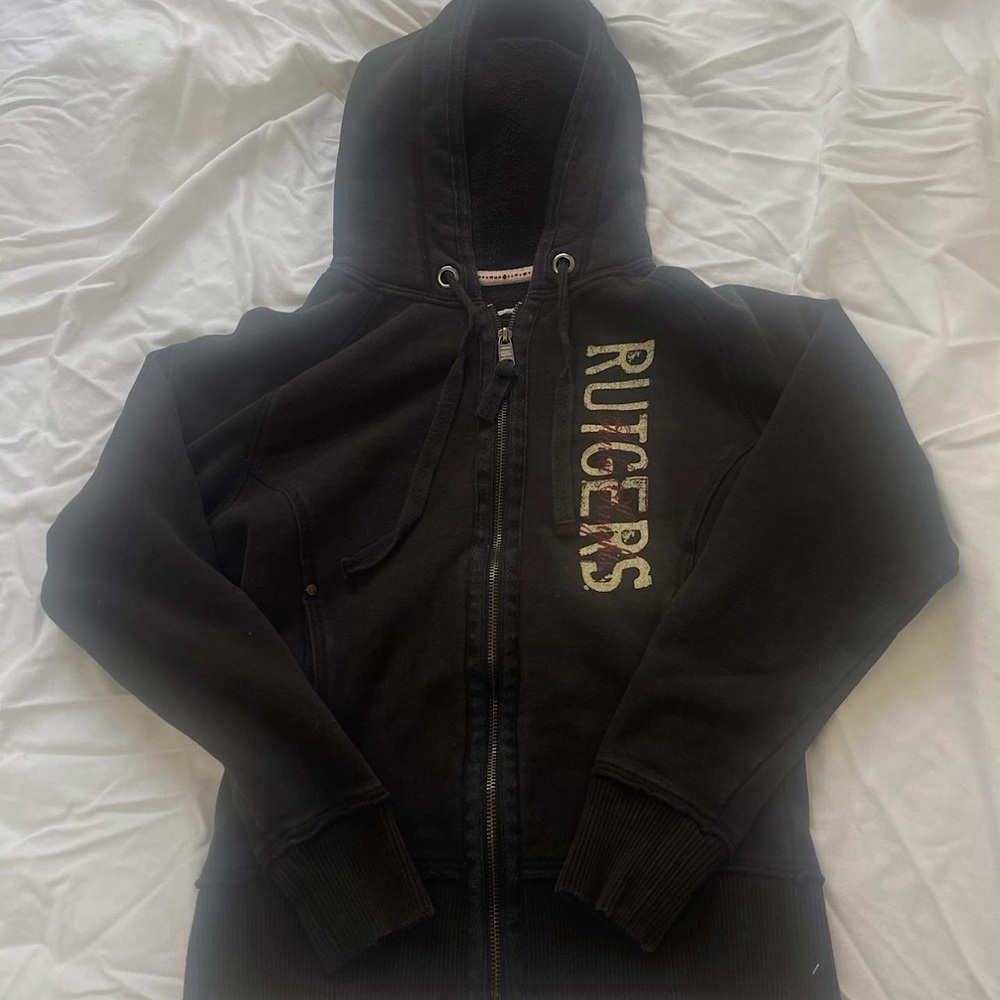 Y2K Rutgers Zip Up Sweatshirt